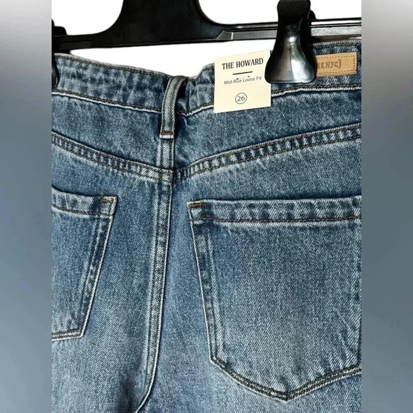 BLANKNYC Women's 26 The Howard Mid-Rise Loose Fit Jeans Denim Casual - Picture 10 of 11